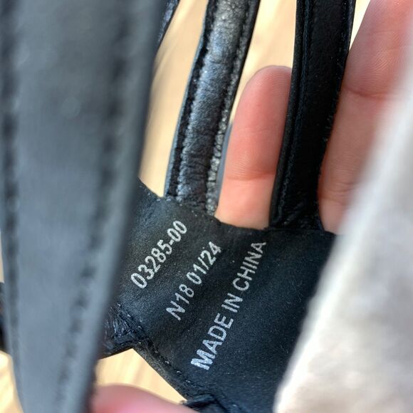 BEARPAW Women's Ronda Size 7 Cage Black II Sandals Synthetic Zip - Picture 8 of 9